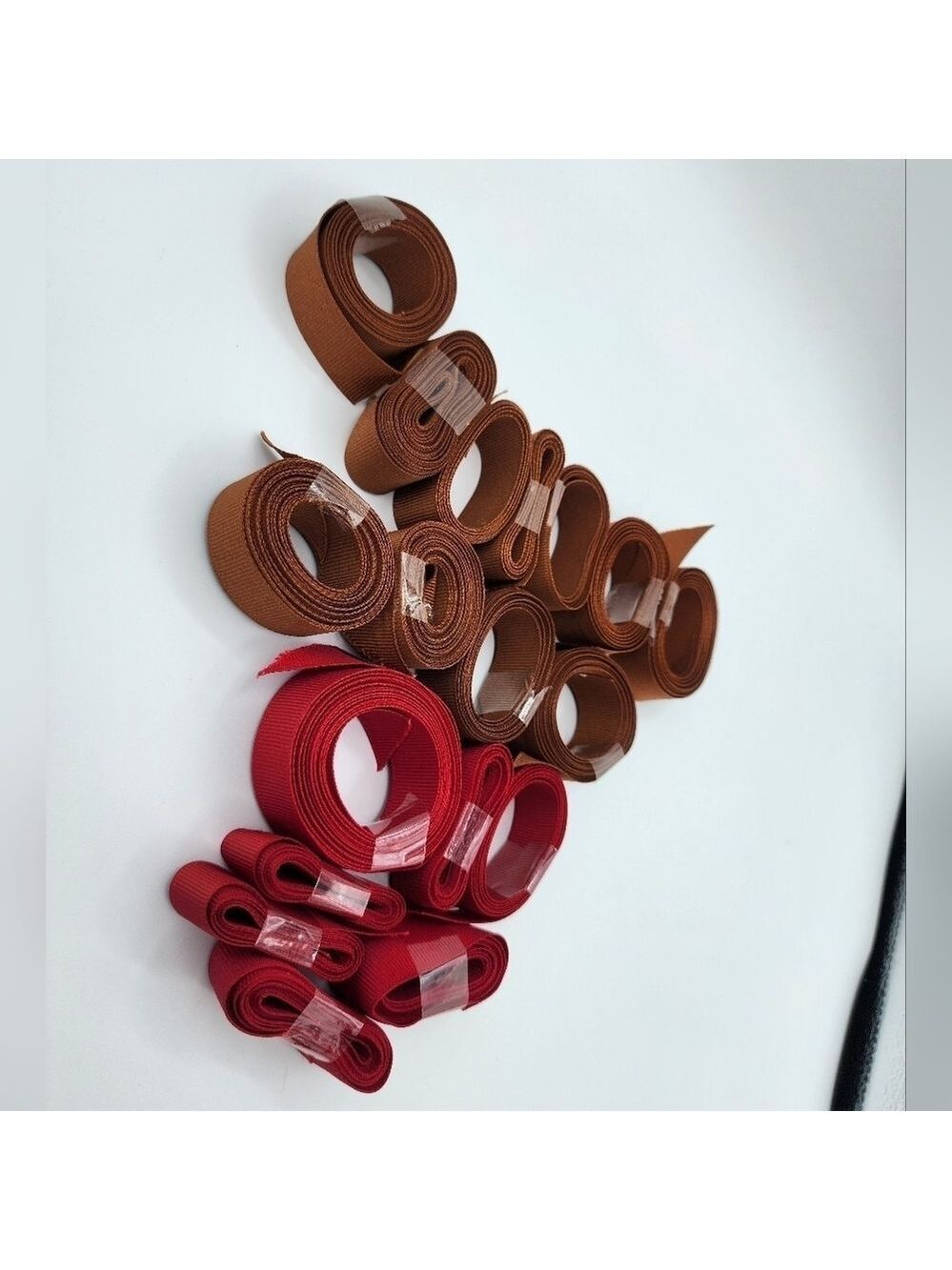 Red & Brown Ribbon Bundle - Picture 4 of 7